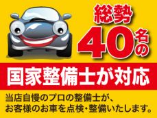 熟練したプロの整備士が、お客様の大切なお車を点検・整備いたします。